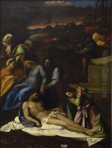 Lamentation of Christ by Sebastiano Del Piombo