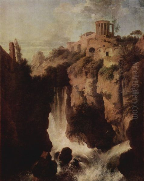 Wasserfalle inTivoli - view 1
