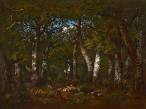 Sous Bois (L'Entree du Dormoir) by Narcisse Virgilio Diaz