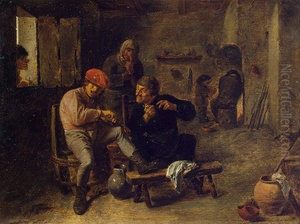 Tavern Scene (The Village Fiddler) Tavern Scene (The Village Fiddler)