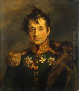 Portrait of Alexander Ya. Knyazhnin (1771-1829) (1st)