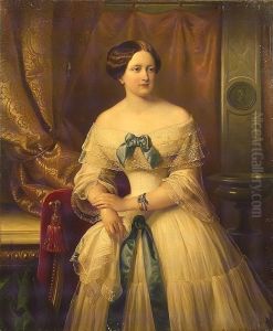 Portrait of Grand DuchessMaria Mikhailovna of Russia