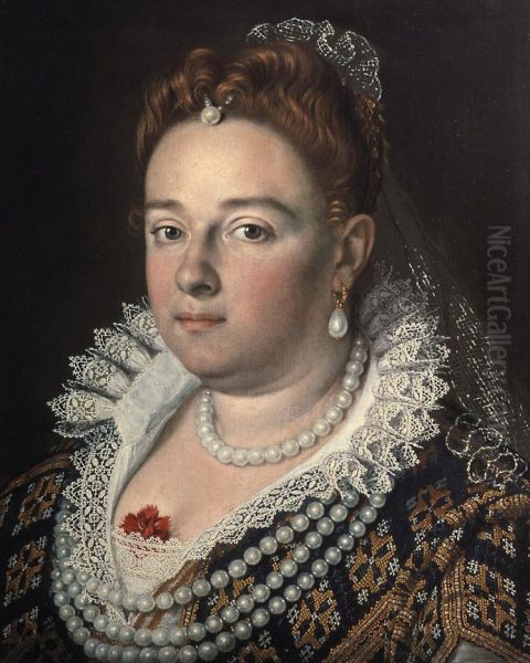 Portrait of Bianca Cappello - view 1