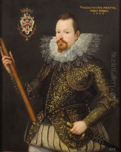 Portrait of Vicenzo I. Gonzaga, Duke of Mantua - view 1