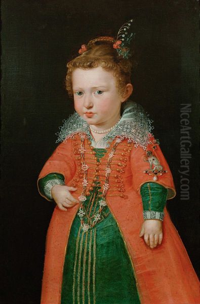 Eleonore von Gonzaga (1598-1655), Kaiserin, im Alter von zwei Jahren, Kniestuck - view 1