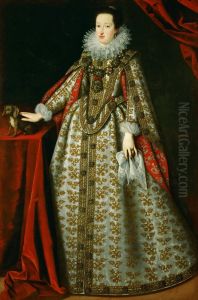 Eleonore von Gonzaga (1598-1655), 2. Gemahlin von Ferdinand II., im Brautkleid