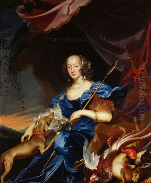 Portrait of Eleonora of Gonzaga-Nevers (1639-1686) - view 1