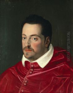 Grossherzog Ferdinando I. (1549-1609) von Toskana als Kardinal, Brustbild