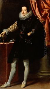Portrait of Cosimo II de' Medici, Grand Duke of Tuscany by Justus Sustermans