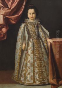 Portrait of Vittoria della Rovere (1622-1694) by Lorenzo Lippi