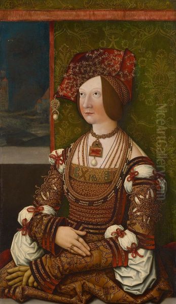 Portrait of Bianca Maria Sforza - view 1