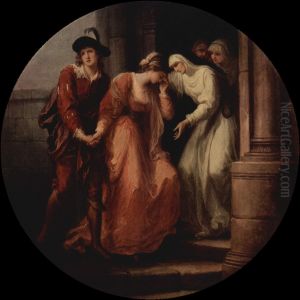 Abschied Abelards von Heloise by Angelica Kauffmann