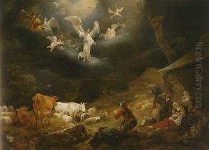 Annunciation to the Shepherds by Nicolaes Pieterszoon Berchem