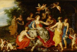 Europa riding the bull
