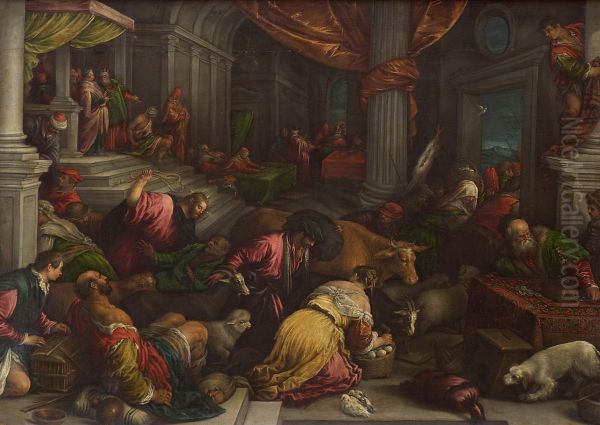 Christus vertreibt die Handler aus dem Tempel - view 1