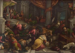 Christus vertreibt die Handler aus dem Tempel