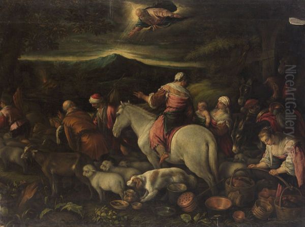 Aufbruch Abrahams ins gelobte Land - view 1