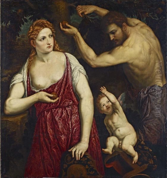 Mars, Venus and Cupid - view 1