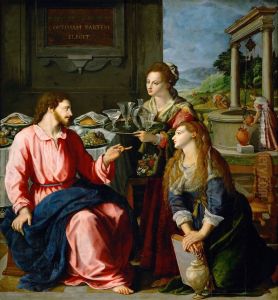 Christus bei Maria und Martha