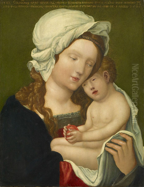 Virgin and child - view 1
