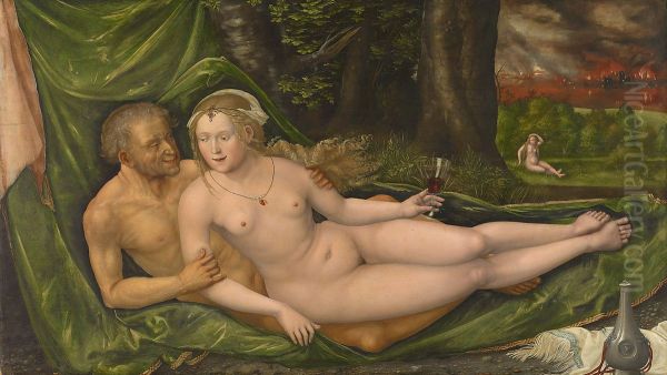 Lot and his daughters - view 1