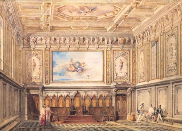 Interno Di Gusto Neo Rinascimentale - view 1