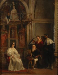 Nello Studio Del Pittore by Luigi Cavenaghi
