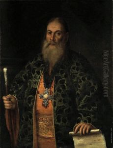 Portrait of Archpriest Feodor Dubiansky Portrait of Archpriest Feodor Dubiansky