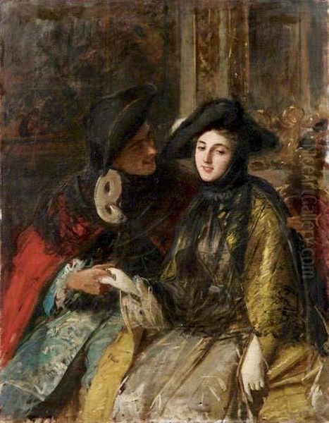 Caravaggio - Milano Idillio In Maschera Olio Su Tela, Cm.139x110. Provenienza: Figlia Dell'artista, Ada Cavenaghi. Stima ... 21 22 23 24 25 26 27 28 29 30 ... Copyright @ 2004-2005 Finarte-semenzato - All Rights Reserved. Private | Home | Ma - view 1