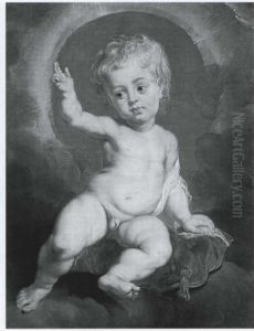 Christ Child Blessing by (studio of) Rubens, Peter Paul