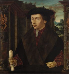 Sybrand Pompejusz Occo (1514 - 1588) by Cornelis Anthonisz.