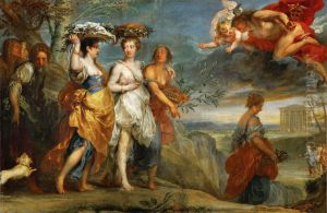 Mercury beholds Herse by Jan Boeckhorst