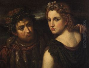 Nymphe und Jager Nymphe und Jager