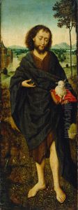 Johannes d. Taufer by Aelbrecht Bouts