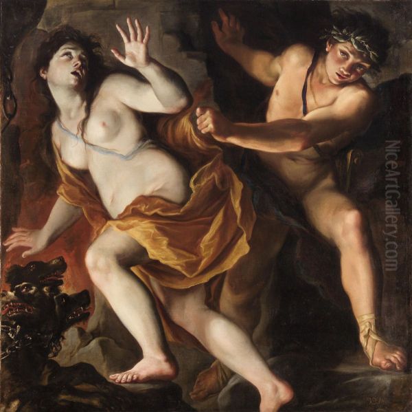 Orpheus and Eurydike - view 1