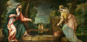 Christ and the Samaritan Woman at the Well by Paolo Veronese (Caliari)