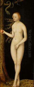 The Fall of Man by Lucas Cranach the Elder