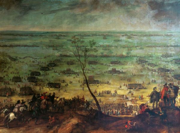 The battle at Lutzen, 1632 - view 1