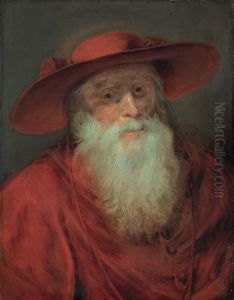 St. Jerome as a Cardinal by (studio of) Rubens, Peter Paul