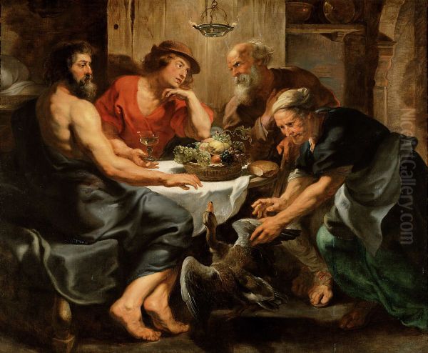 Jupiter and Mercury atPhilemon and Baucis - view 1