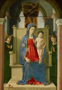 Madonna mit der Lilie by Marco Zoppo