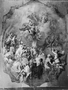 Pallas entfuhrt Juventus aus den Armen der Venus Pallas entfuhrt Juventus aus den Armen der Venus