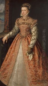 Isabella von Valois, Konigin von Spanien (1546-1568) by Alonso Sanchez Coello