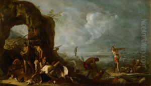 Sintflut by Johann Heinrich Schonfeld