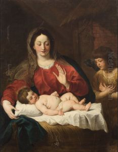 Virgin with Child and Angel Virgin with Child and Angel