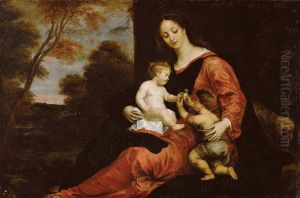 Virgin with child and child St John the Baptist
