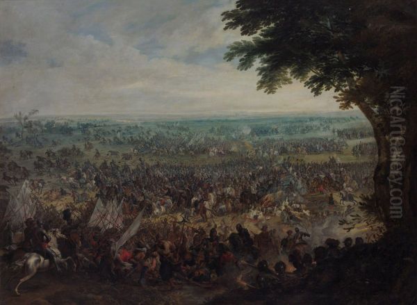 Large cavalry battle - view 1