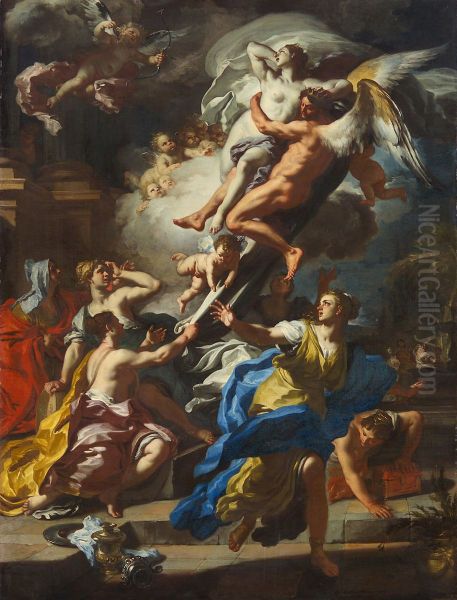 Boreas is robbing Orethyia - view 1