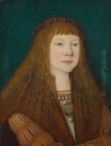Konig Ludwig II. von Bohmen und Ungarn als Knabe (1506-1526) by Bernhard Strigel