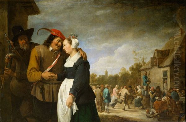 Bauernhochzeit ("Bauernfreud") - view 1